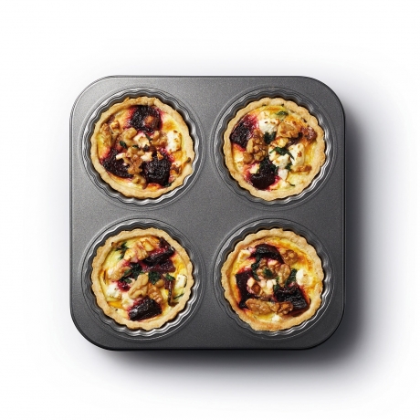 Форма для выпечки тарталеток, 26x26x3 см. Kitchen Craft