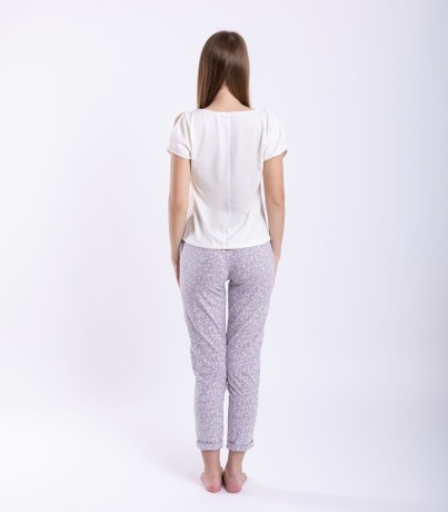 Пижама женская 5310/16, р.108, рост 170, молочный комб. (Serge)