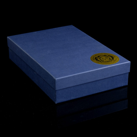 Бокалы для шампанского CREMONA, набор 6 шт, хрусталь/декор золото 24К