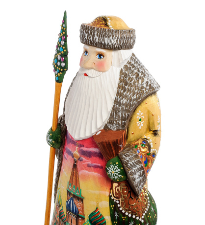 РД- 27 Фигурка Дед Мороз (Резной) 22см