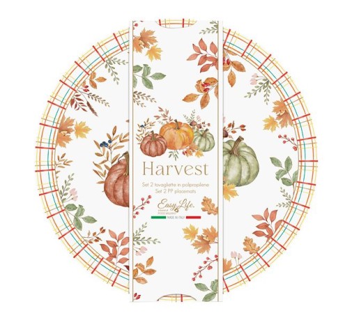 Набор подставок под горячее Тыква, 34,5 см, 2 шт. Easy Life