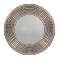 Зеркало большое круглое серебряное диаметр 102 см Jadore