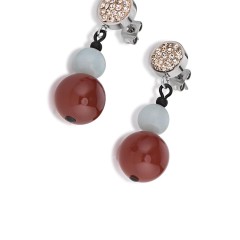 Серьги Multicolor Gemstone *4888/21-1561 Coeur de Lion