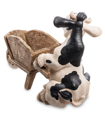 GG-4731-MD Фигура-кашпо "Садовник Бурёна" (Sealmark)