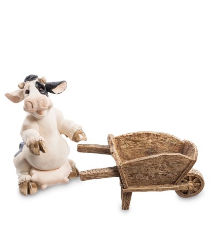 GG-4731-MD Фигура-кашпо "Садовник Бурёна" (Sealmark)