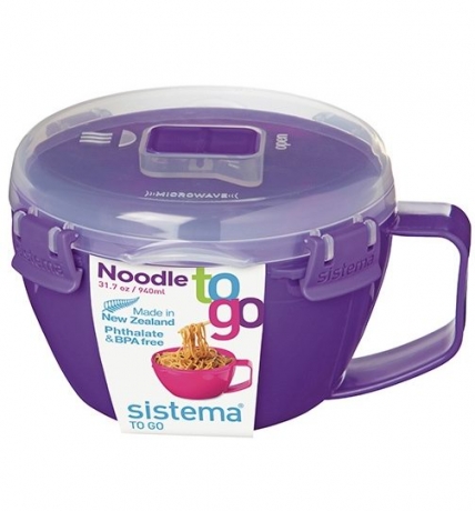 Кружка для лапши TO-GO, 940 мл. Sistema, мульти