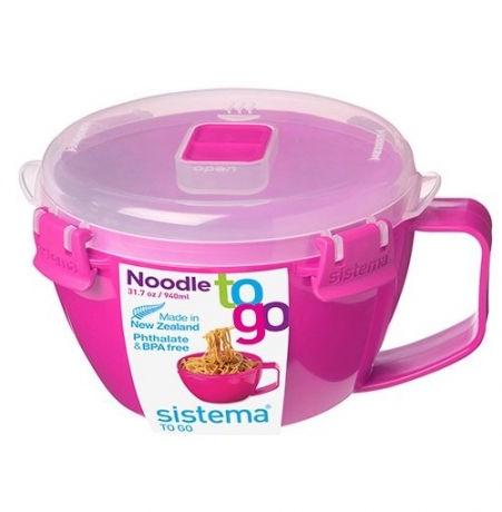 Кружка для лапши TO-GO, 940 мл. Sistema, мульти