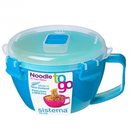Кружка для лапши TO-GO, 940 мл. Sistema, мульти