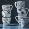 Набор из 2 кружек, 240 мл. Candy Stripe и Floris Laura Ashley