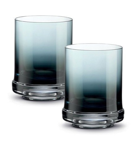 Набор стаканов для воды Fun Classy, тёмно-синий, 0,29 л. 2 шт. Pozzi Milano 1876