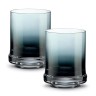 Набор стаканов для воды Fun Classy, тёмно-синий, 0,29 л. 2 шт. Pozzi Milano 1876