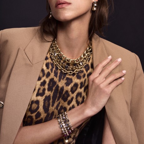 Колье CAMELA SG BLACK MIX