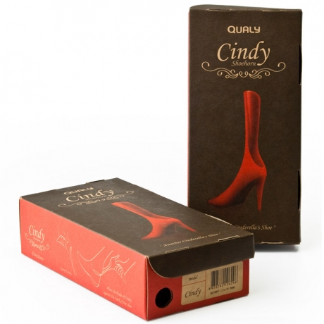 Ложка для обуви Cindy черная