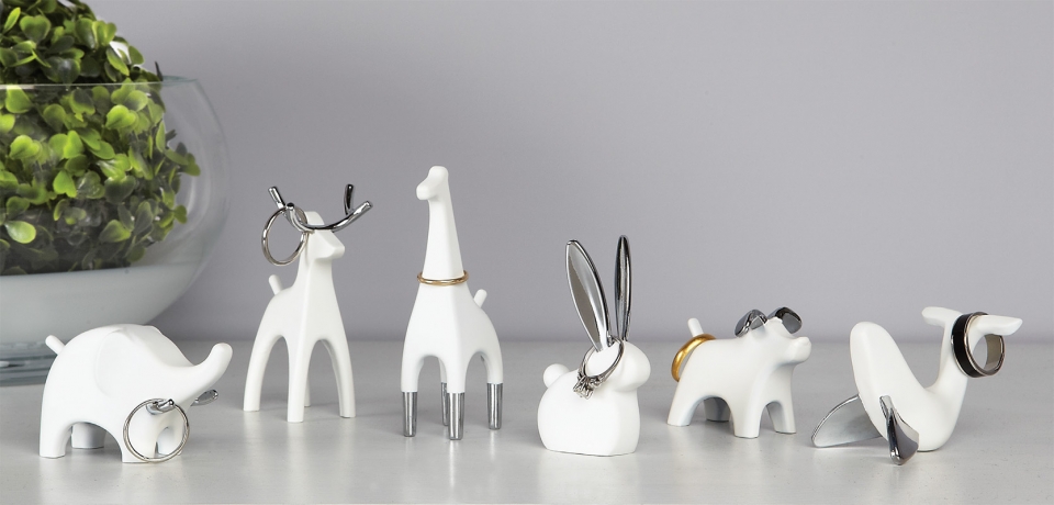 Подставка для колец Anigram, олень, Umbra