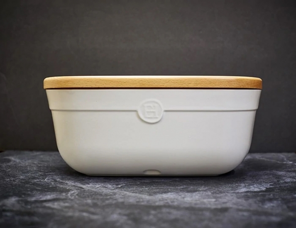 Хлебница, цвет белый, Emile Henry