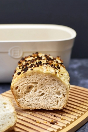 Хлебница, цвет белый, Emile Henry