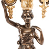 WS-690/ 2 Канделябр в древнеримском стиле "Девушка"