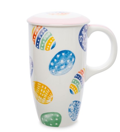 JK-288 Кружка "Пасхальное яйцо" (Uovo di Pasqua Pavone)