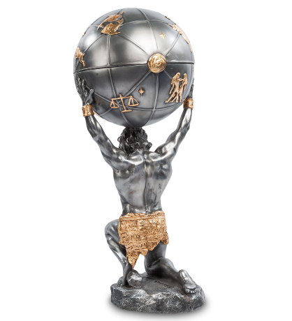 WS- 20 Статуэтка-шкатулка "Атлас"