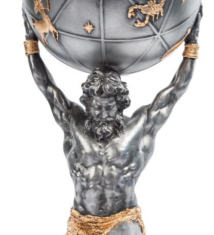 WS- 20 Статуэтка-шкатулка "Атлас"