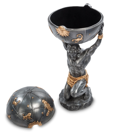 WS- 20 Статуэтка-шкатулка "Атлас"