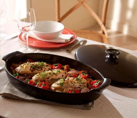 Форма "Папильот" для запекания рыбы, цвет: голубая лагуна Emile Henry