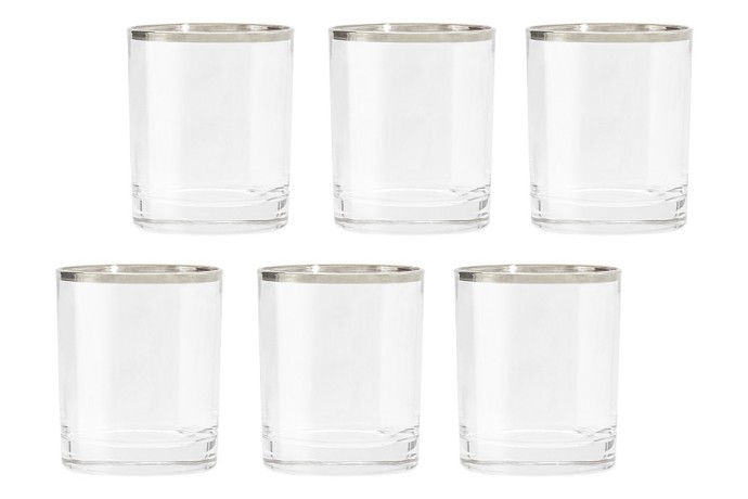 Набор стопок для водки Сабина платина, 0,07 л. 6 шт. Same