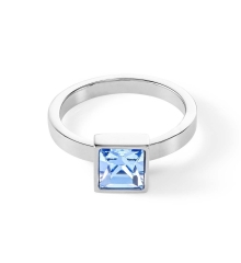 Кольцо Light Blue-Silver 16.5 мм. 0500/40-0741 52 Coeur de Lion