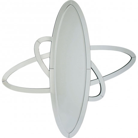 Зеркало Molecular, коллекция "Молекулярный" 101*118,5*2,4, МДФ, Стекло, Бесцветный