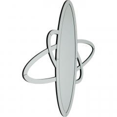 Зеркало Molecular, коллекция "Молекулярный" 101*118,5*2,4, МДФ, Стекло, Бесцветный