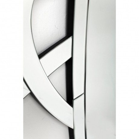 Зеркало Molecular, коллекция "Молекулярный" 101*118,5*2,4, МДФ, Стекло, Бесцветный