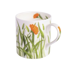 Кружка Herb, 400 мл. цвет: оранжевый, FREEDOM Taitu