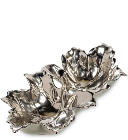 OS- 94 Декоративное блюдо Коллекция "Листья"