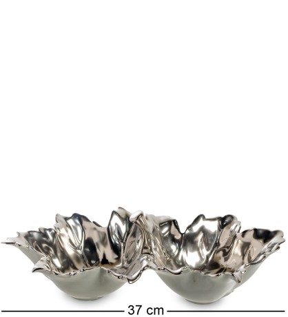 OS- 94 Декоративное блюдо Коллекция "Листья"