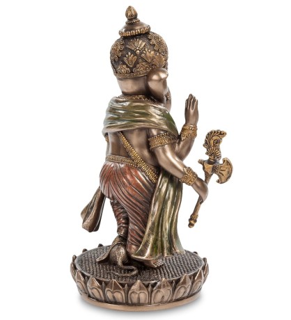 WS-540 Статуэтка "Ганеша на лотосе"