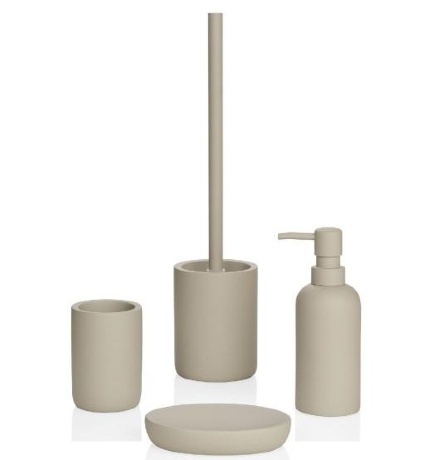 Мыльница, 13,5x9x2,5 см. Matt Beige Andrea House