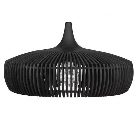 Плафон, Ø 43x24 см. Clava Dine - Wood Black Oak Umage