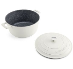 Кастрюля из литого аллюминия CREAM, 5 л. MC Kitchen Craft