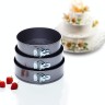 Набор из 3-х форм для выпекания серебристый KC, 22/24/26 см. Kitchen Craft