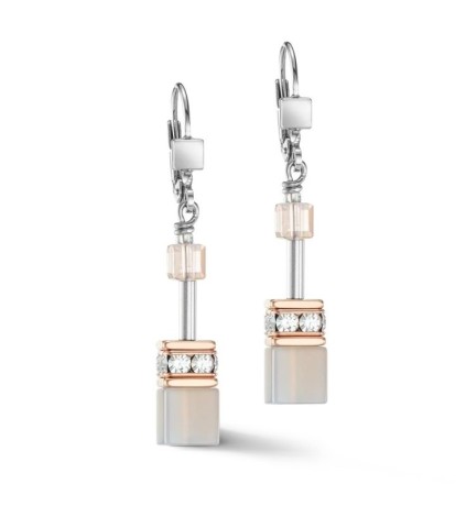 Серьги Peach-Rosegold Coeur de Lion