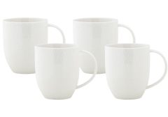 Набор их 4-х кружек Даймонд, 0,37 л. Maxwell & Williams