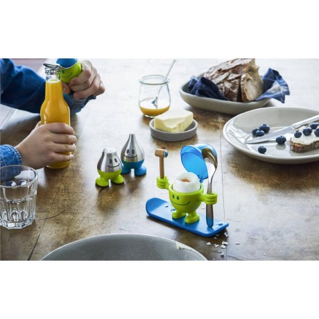 Подставка для яйца с ложкой "MCEGG" голубая, WMF