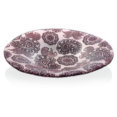 Блюдо глубокое, 33x6,5 см. Pashmina черепаховое IVV