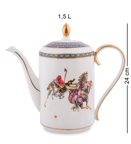 JK- 41 Чайный сервиз на 6 перс."Восточное Поло" (Pavone)