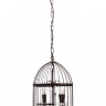 Люстра Vintage Birdcage (51*34*54) коричневая