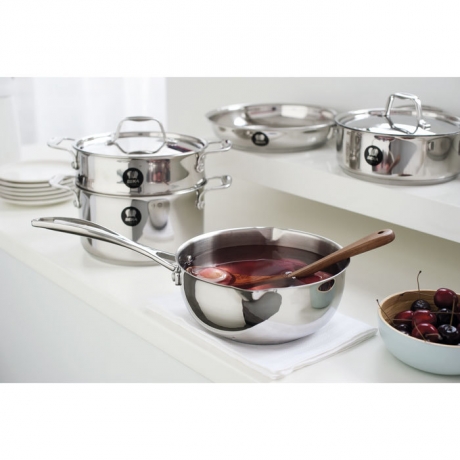 Сковорода-гриль антипригарная, 26,5х26,5 см. CHEF Beka