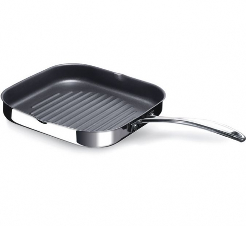 Сковорода-гриль антипригарная, 26,5х26,5 см. CHEF Beka