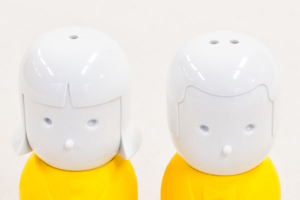 Солонка+перечница Mr.Pepper & Mrs. Salt, желтый, Qualy