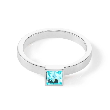 Кольцо Aqua-Silver 17.2 мм 0501/40-2017 54 Coeur de Lion