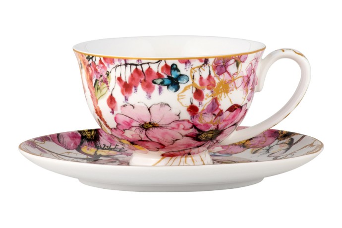 Чашка с блюдцем Estelle, 0,2 л. Maxwell & Williams